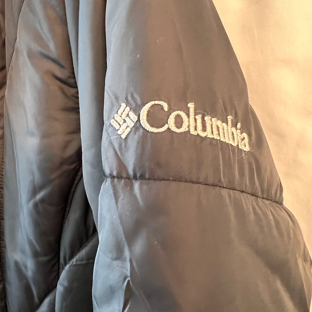 Columbia Black Small Women’s Coat with Removable Fur Hood - Picture 4 of 10
